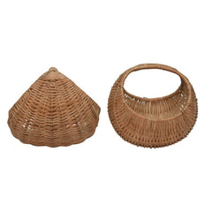 Bamboo Basket with Handle