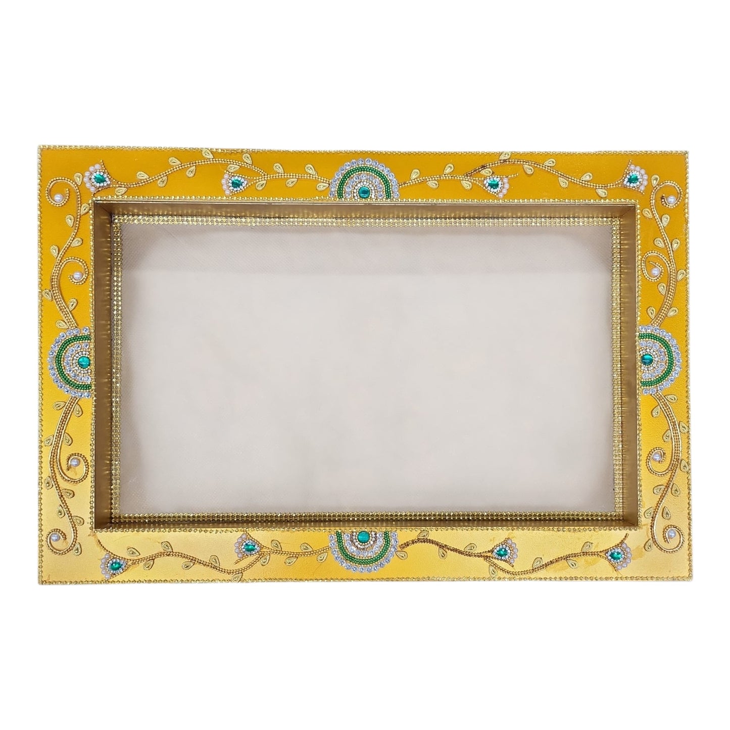 Decorated Wedding Rectangle Tray