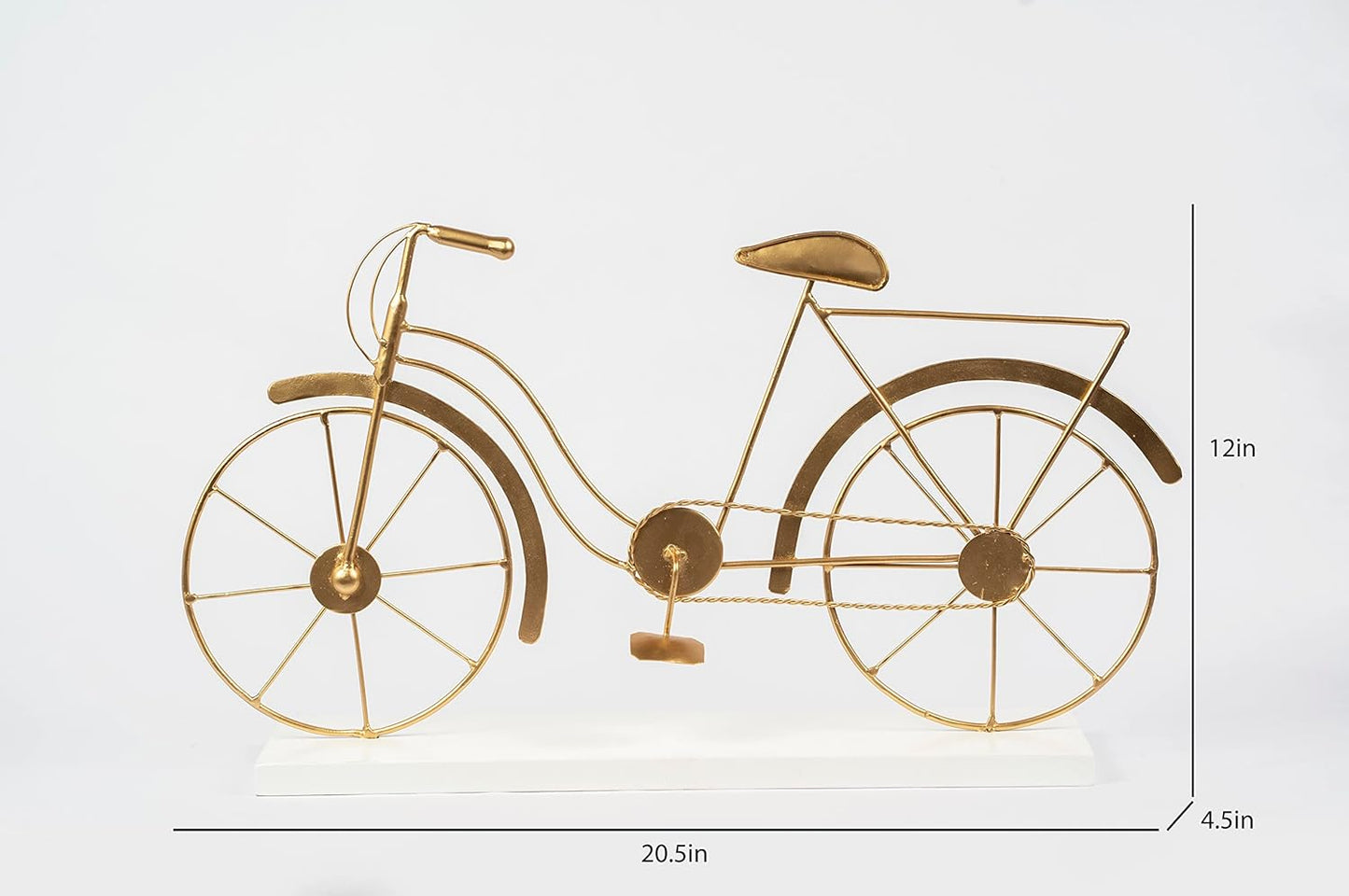 Gold Cycle Table Decor