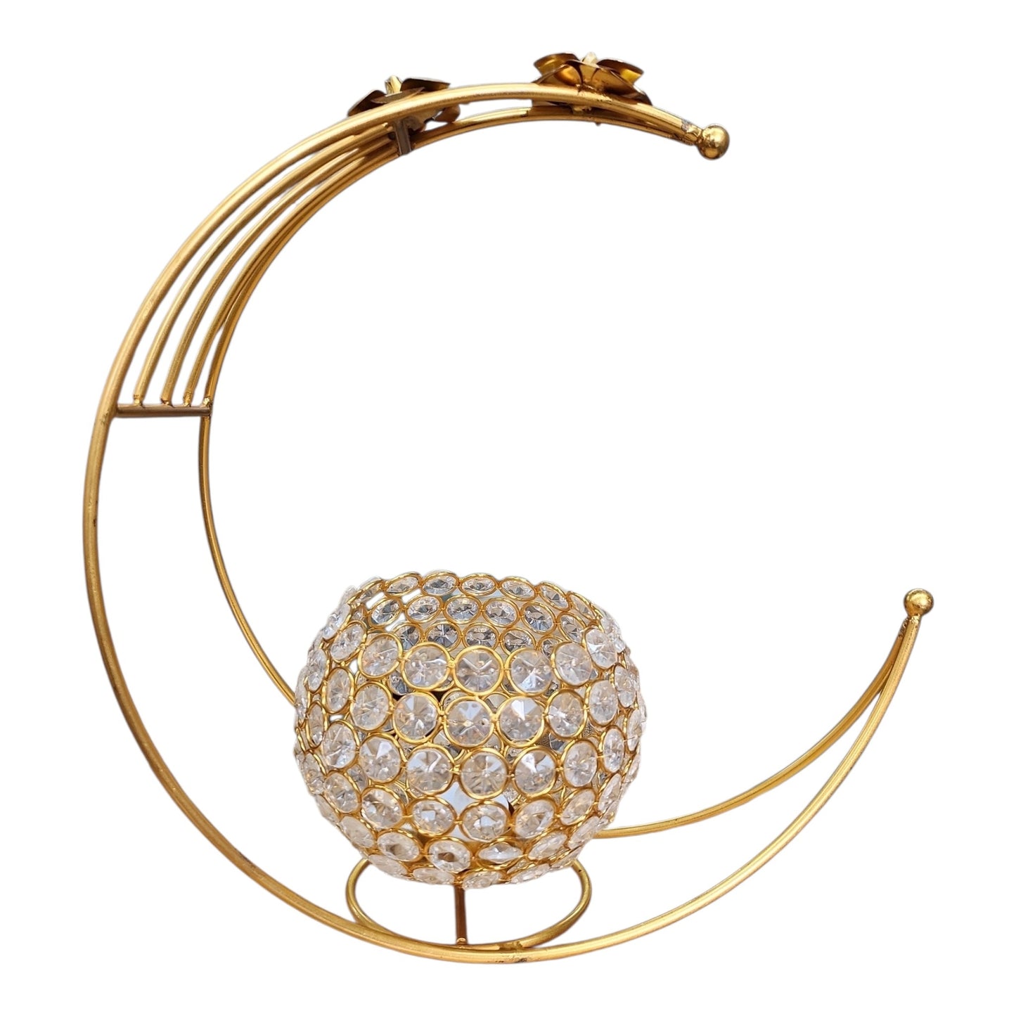 Moonlight Crystal Tealight Holder