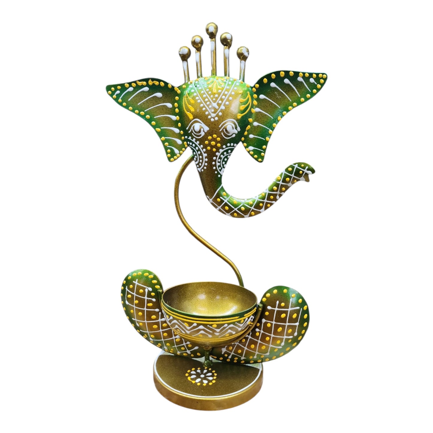 Beautiful Metal Ganesh Tealight