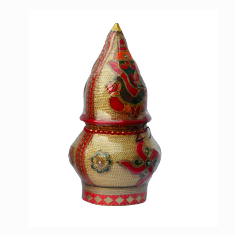 Handmade Decorative Ganesh Multicolor Coconut/Nariyal