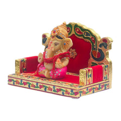 Handmade God Throne with Meenakari Work