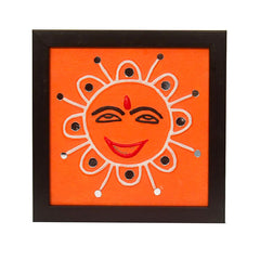 Lippan Art Wall Frame - Sunshine in Orange