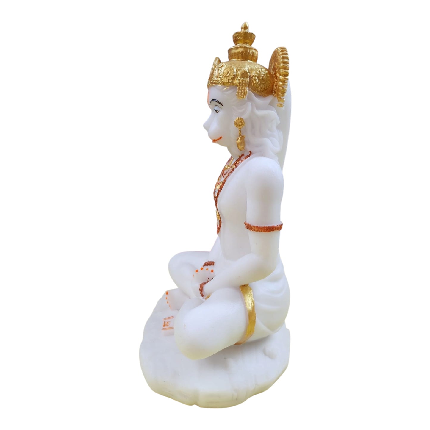 White Hanuman Idol/Murti
