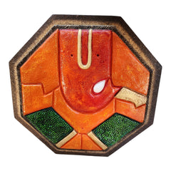 Wooden Ganesh Wall Frame