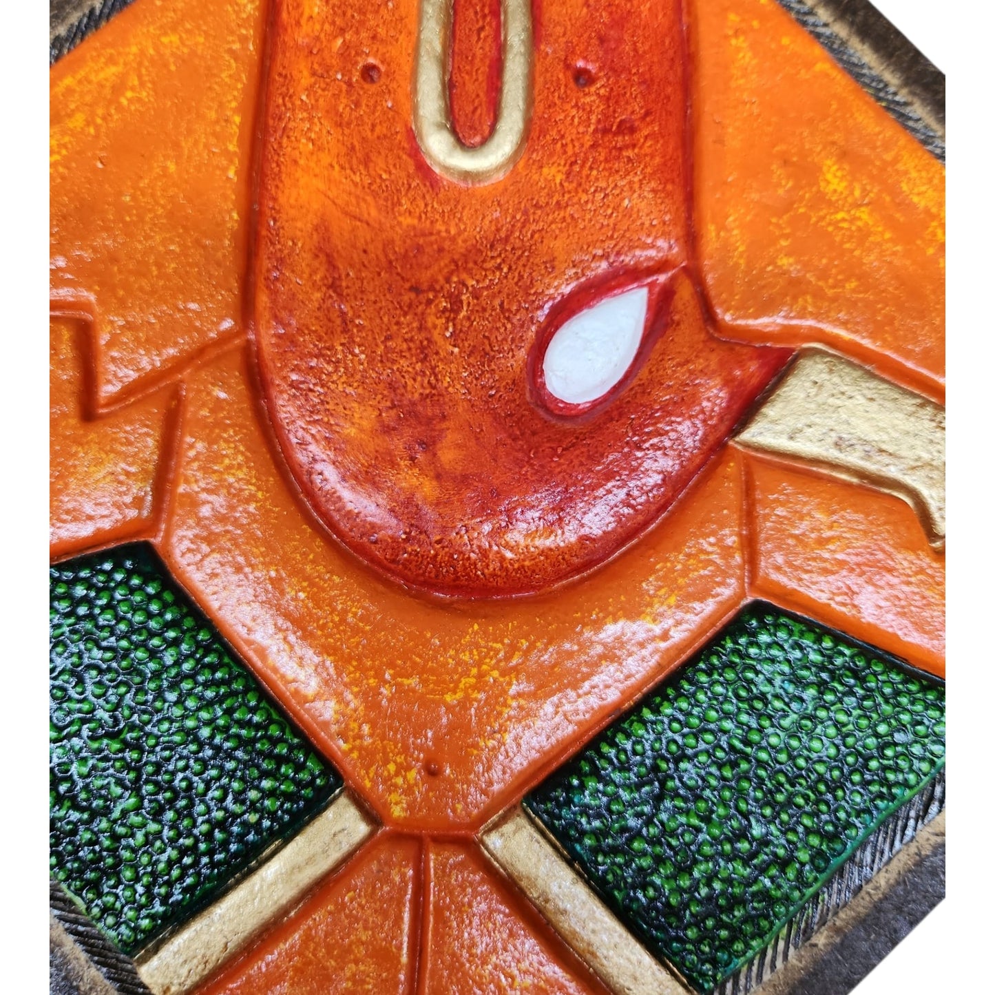 Wooden Ganesh Wall Frame