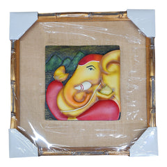 Ganesh Jute Wall Frame