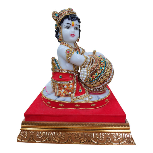 Krishna Decorated Idol/Murti