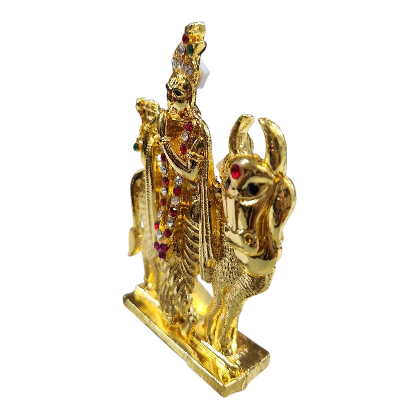 Krishna with Cow Murti