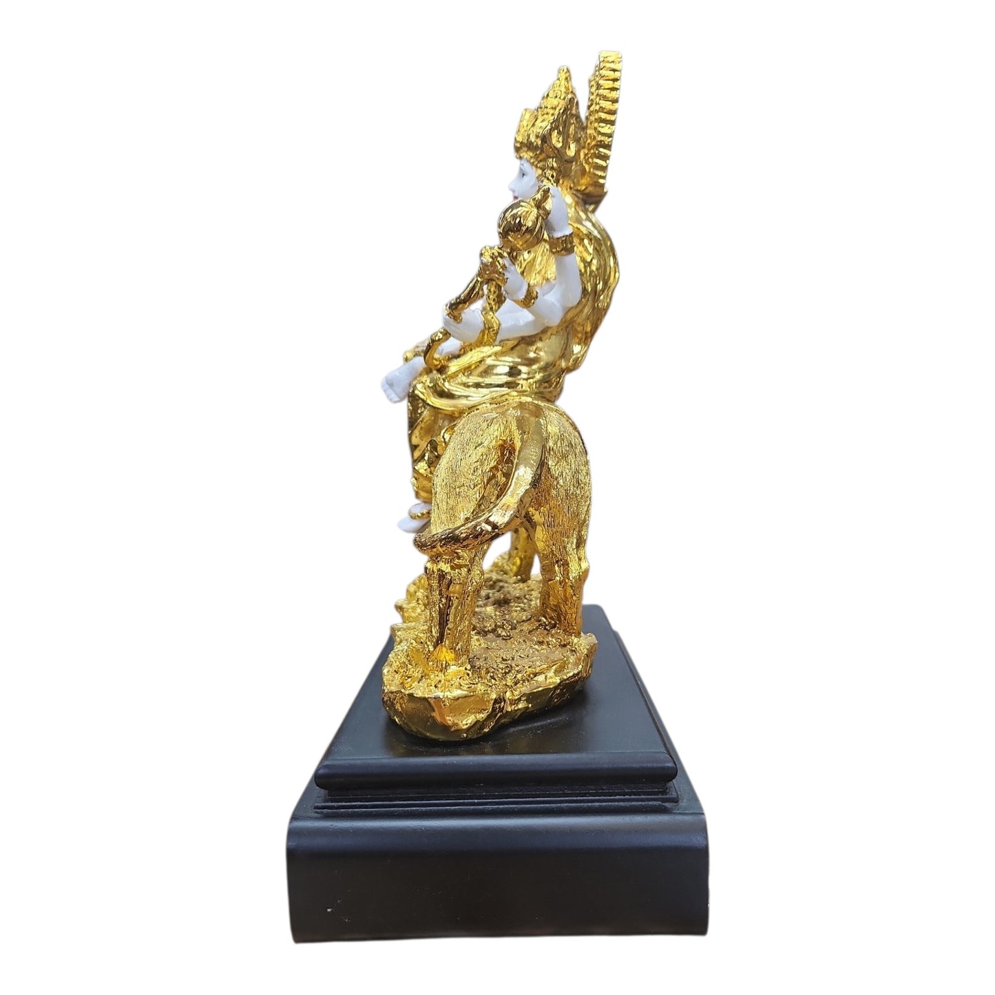 Ambe Maa Murti White & Gold