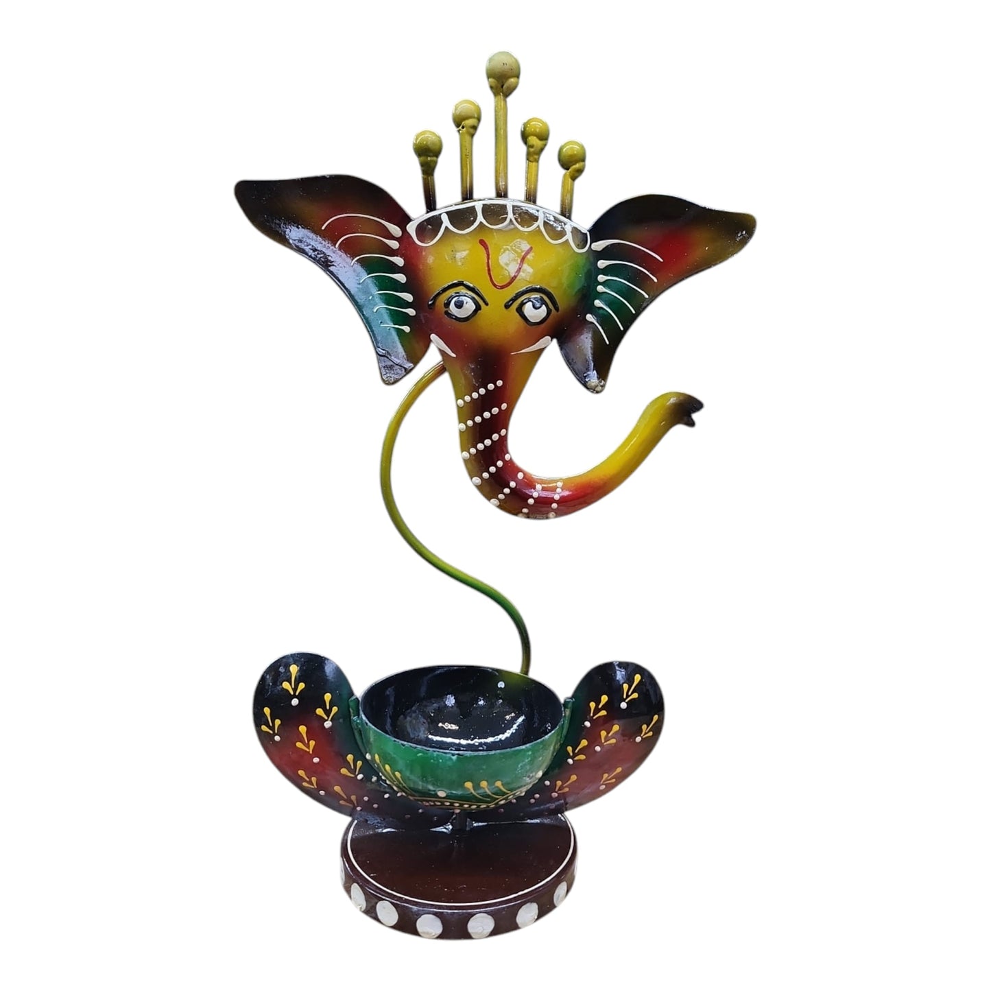 Beautiful Metal Ganesh Tealight