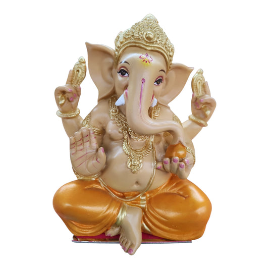Ganesh Gold and Orange Large