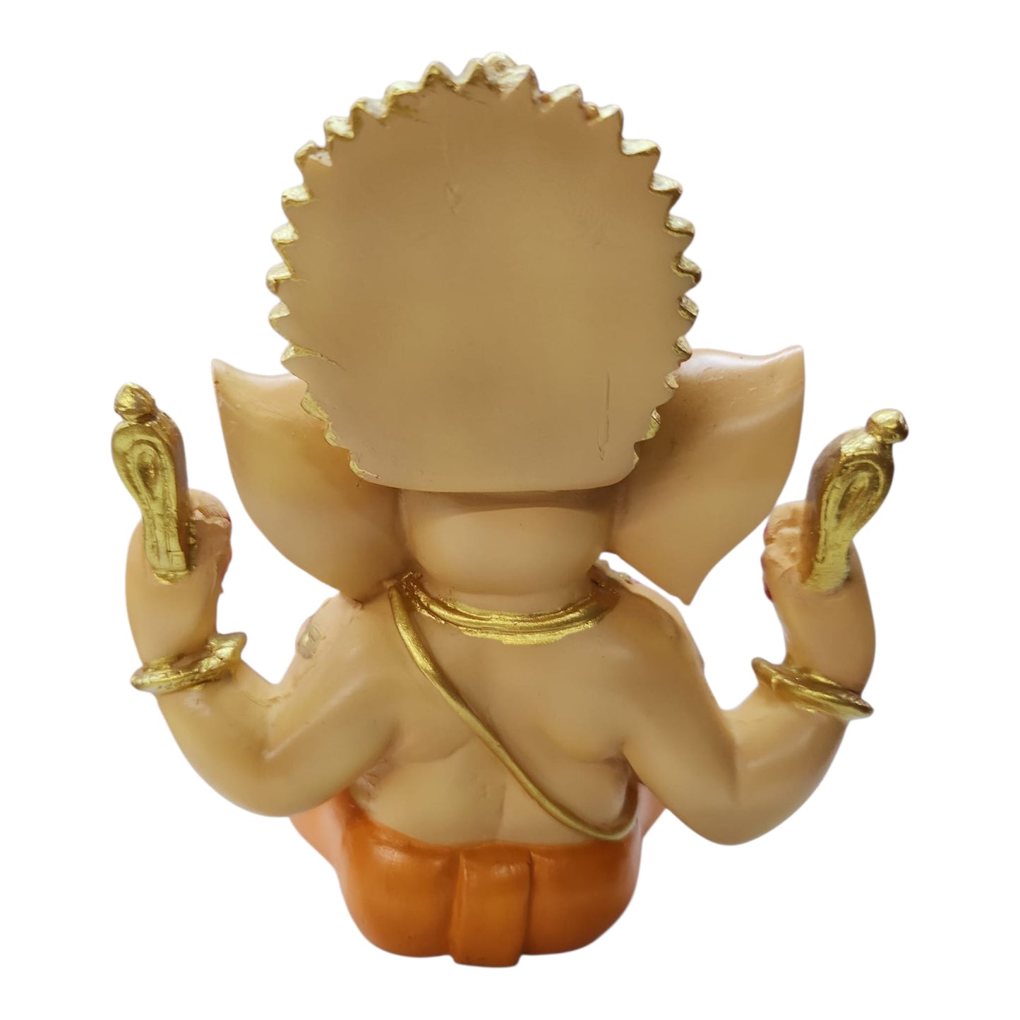 Ganesh Gold and Orange Medium