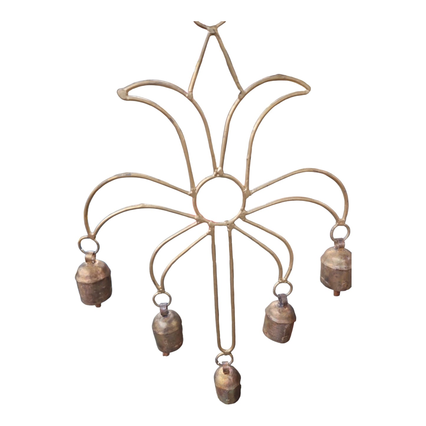 Bell Art Palm Tree Windchime