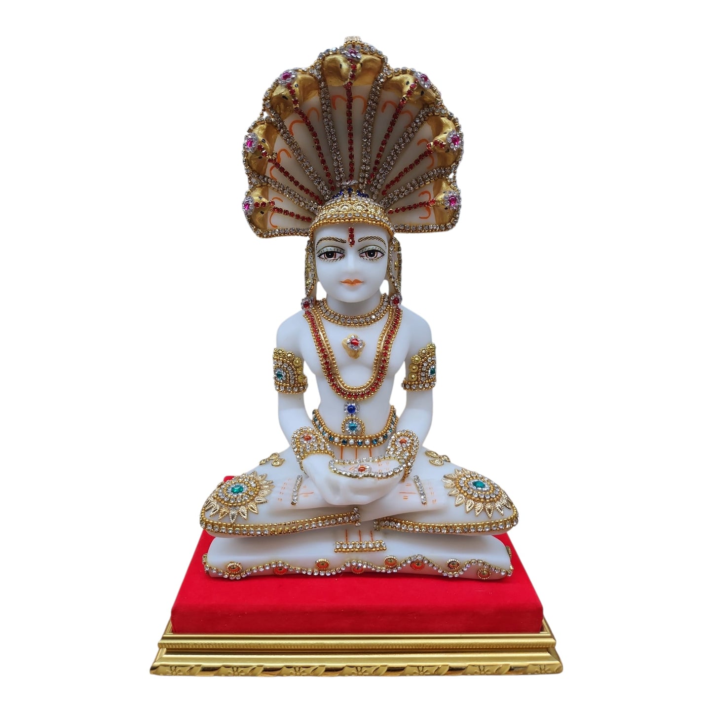 Mahavir Decorated Murti