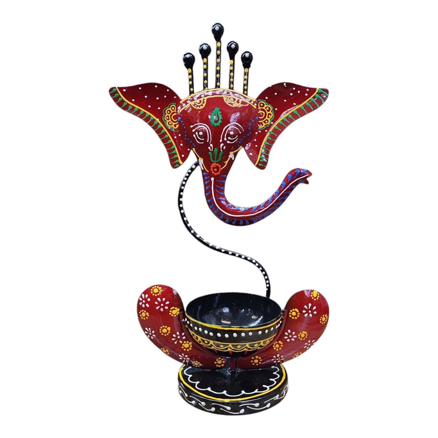 Beautiful Metal Ganesh Tealight