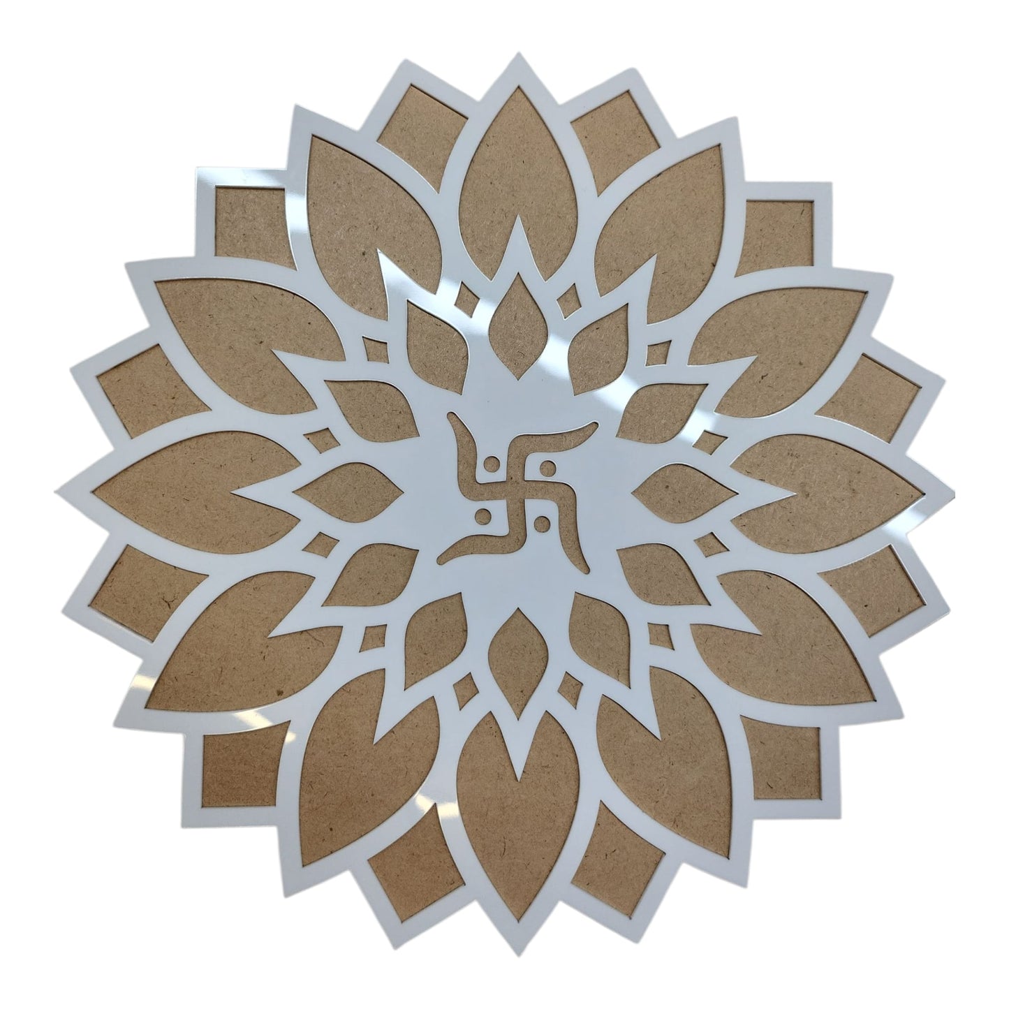 Rangoli stencil board reusable wooden MDF 12 inch Diwali Decoration