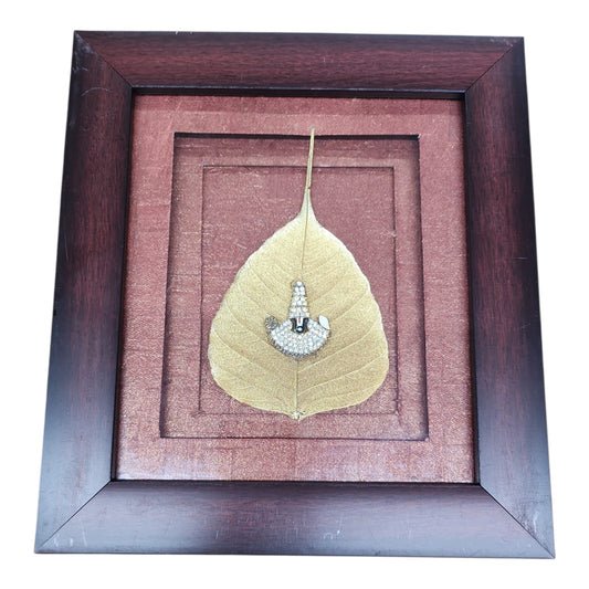 Shreenath Gold Leaf Frame