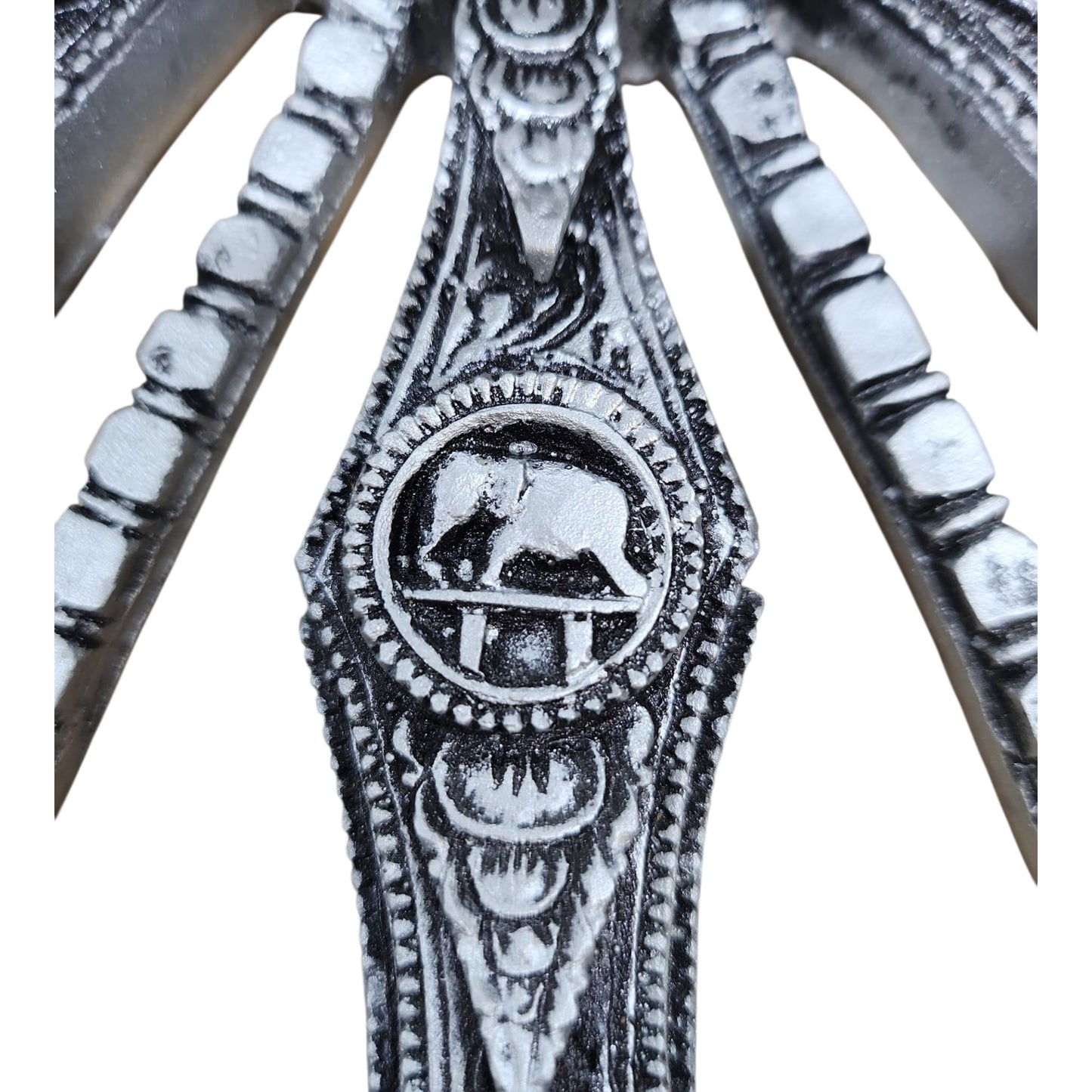 Silver Wheel Wall Frame