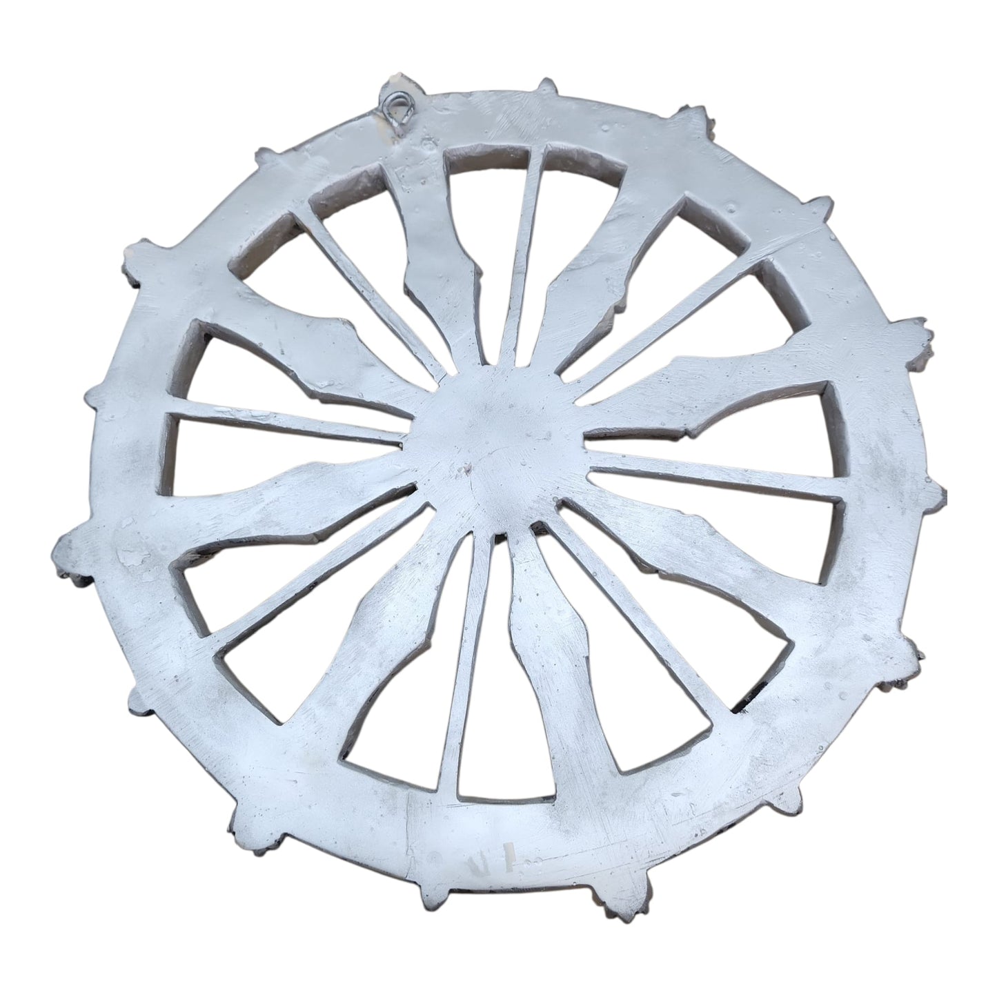 Silver Wheel Wall Frame
