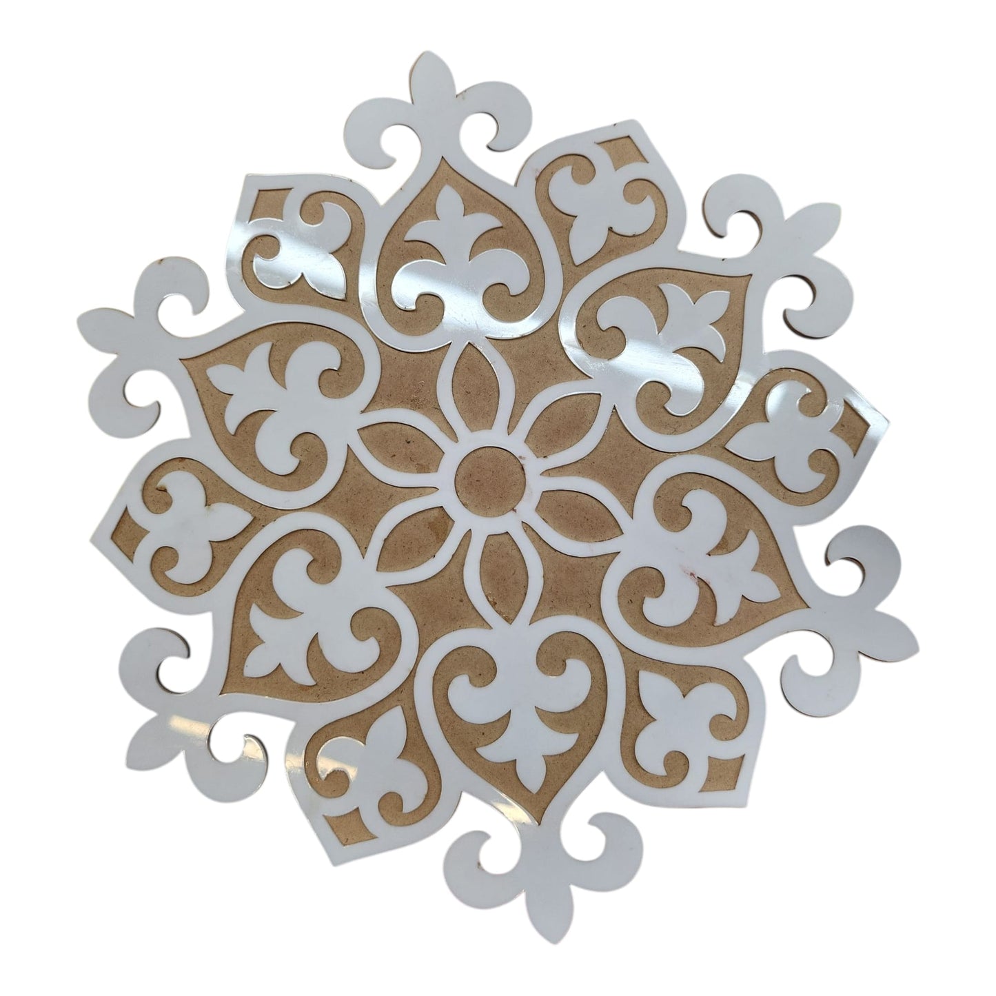 Rangoli stencil board reusable wooden MDF 12 inch Diwali Decoration