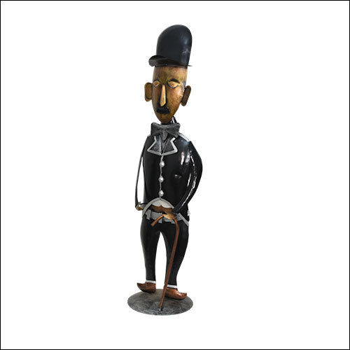 Handcrafted Charlie Chaplin Statue