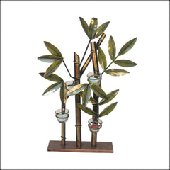 Bamboo T-Light Table Decor