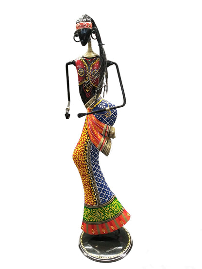 Handmade beautiful African lady figurine