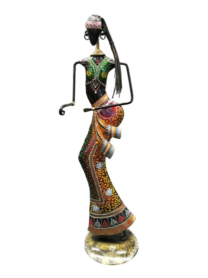 Handmade beautiful African lady figurine
