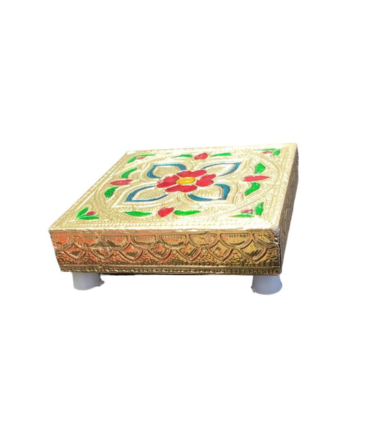 Small Square Meenakari Stand