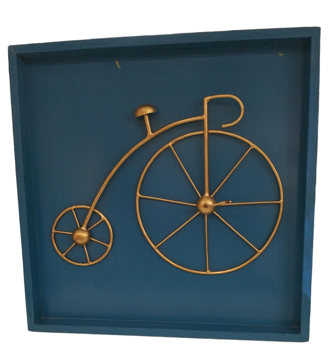 Handmade Blue Framed Bicycle