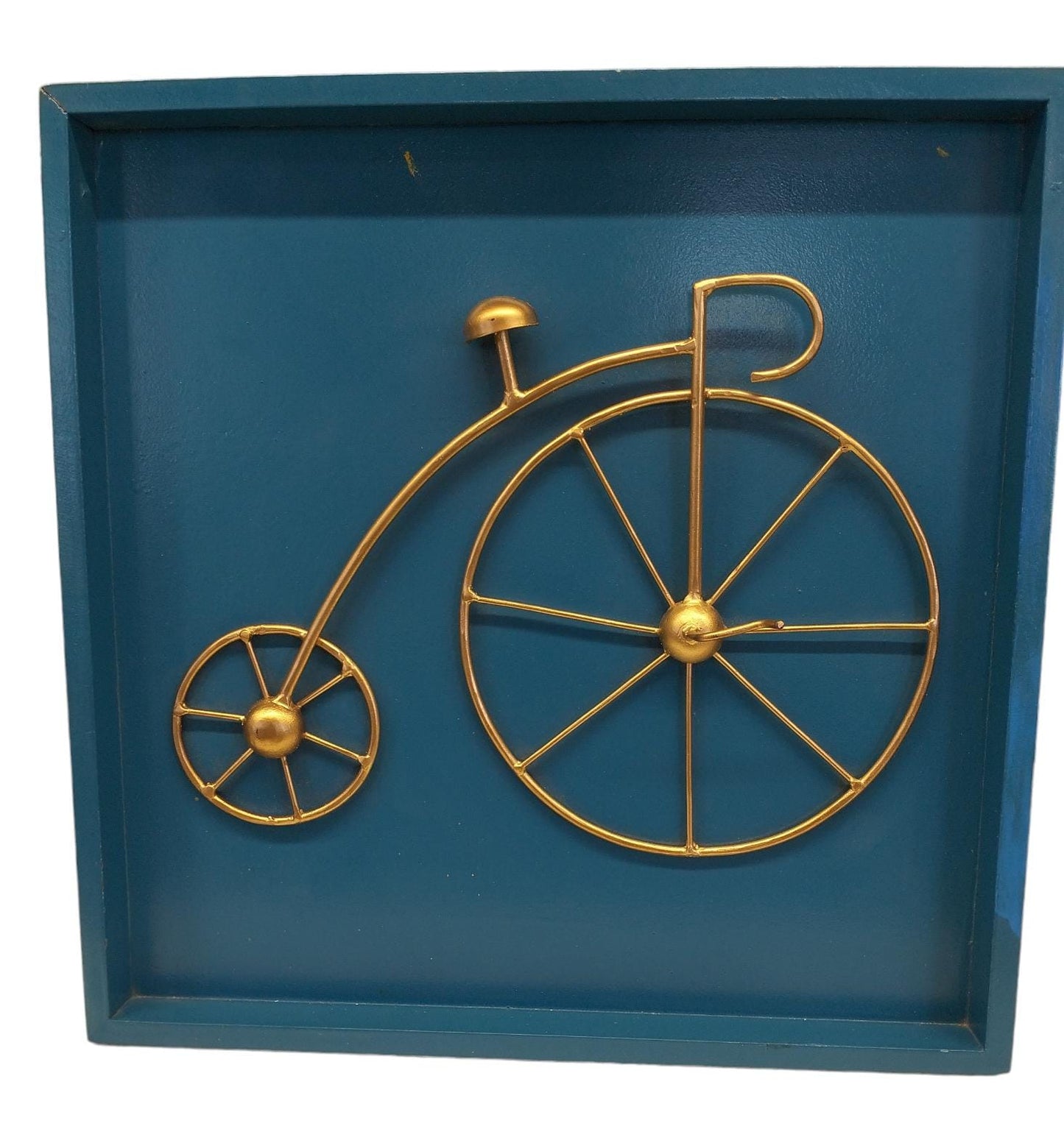 Handmade Blue Framed Bicycle