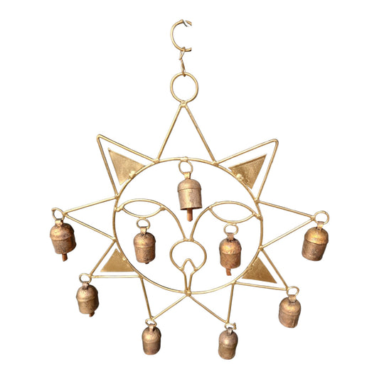 Bell Art Flower Sunshine Face