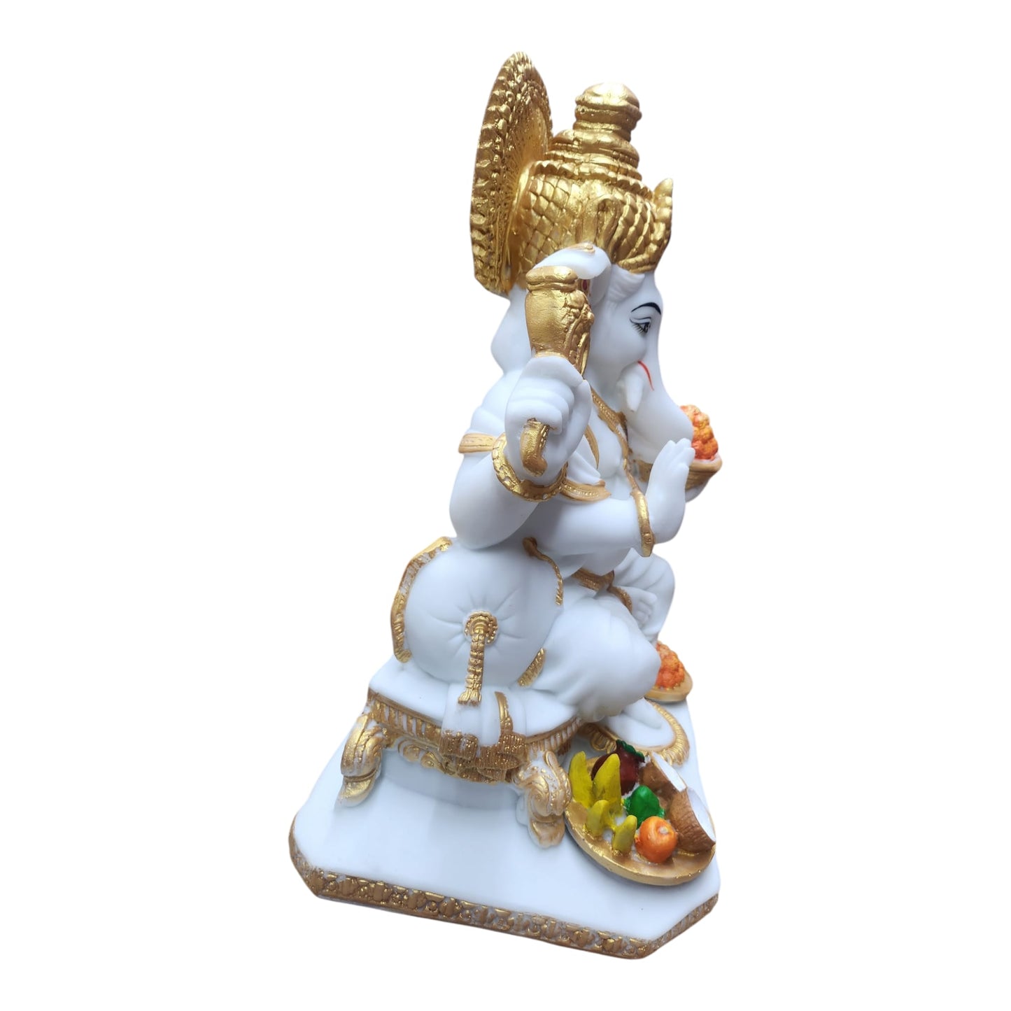 White Ganesh Statue