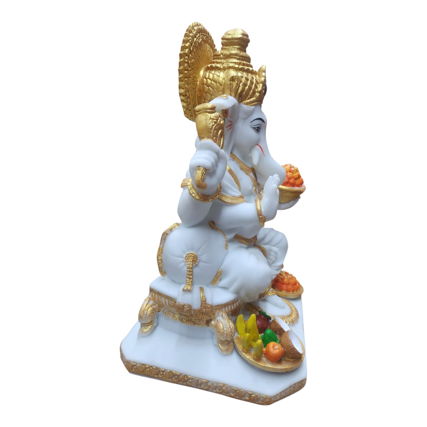 White Ganesh Statue