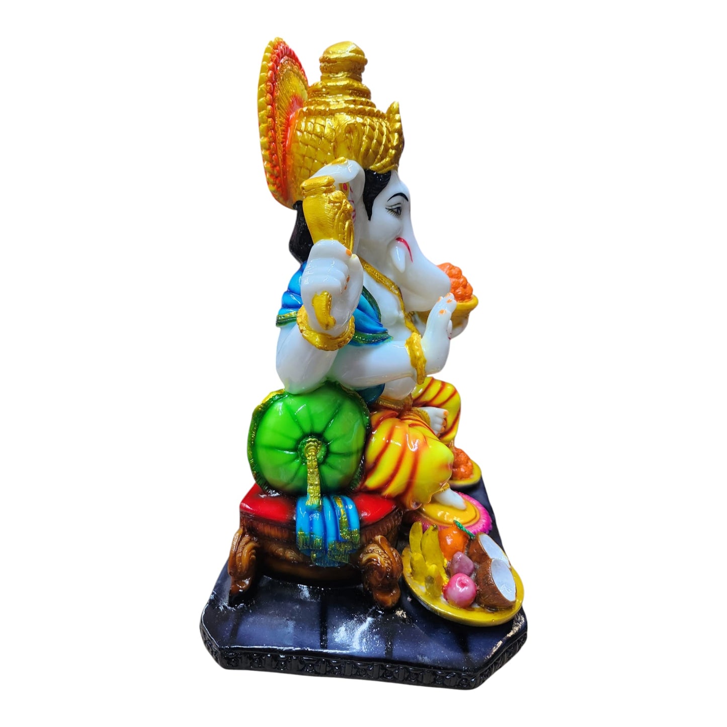 Ganesh Multicolour Statue