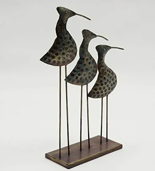 Table Decor of 3 Birds