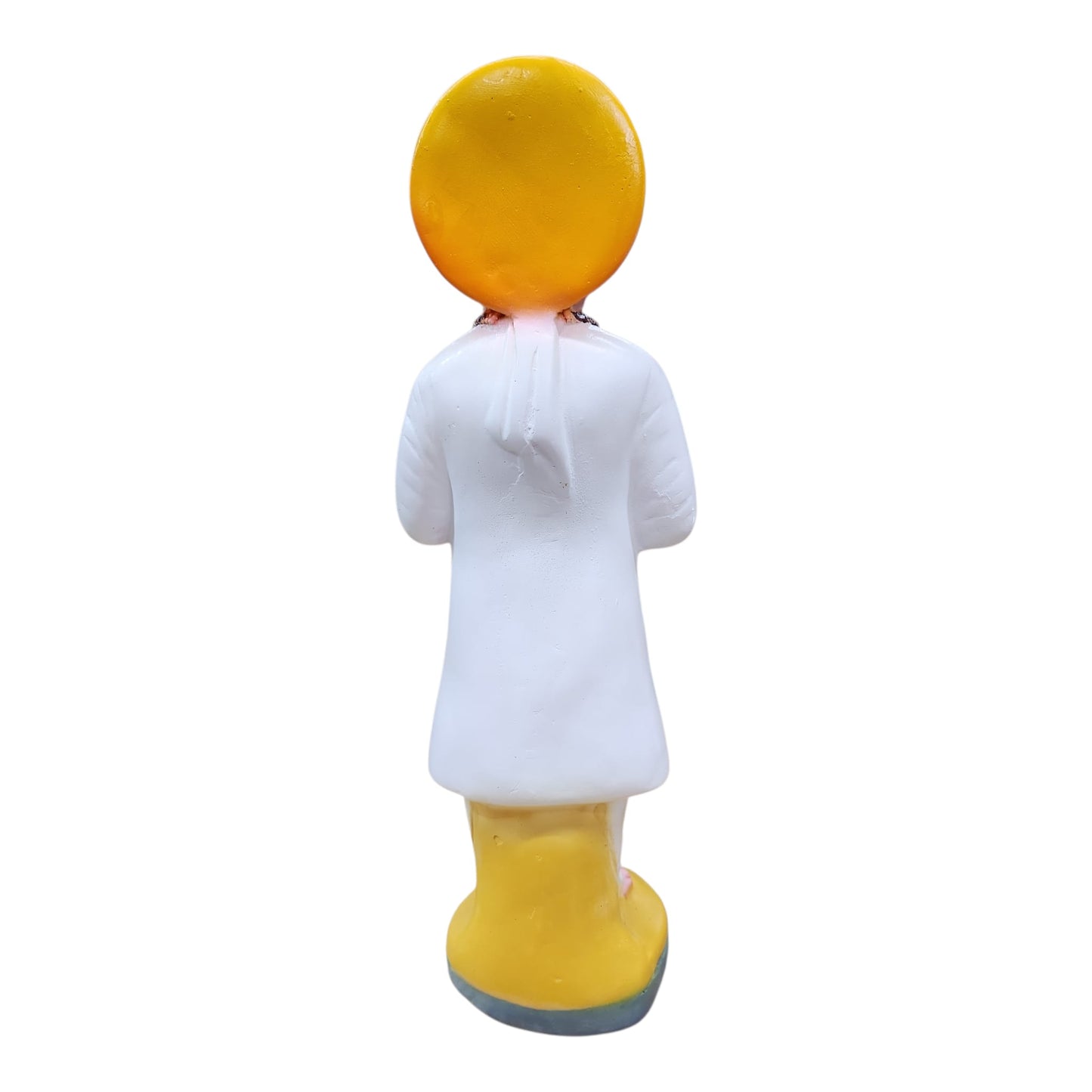 Jalaram Bapa Murti White Medium
