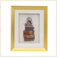 Fabric Doll in Frame