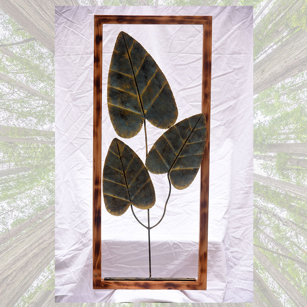 3 Leaf Metal Frame